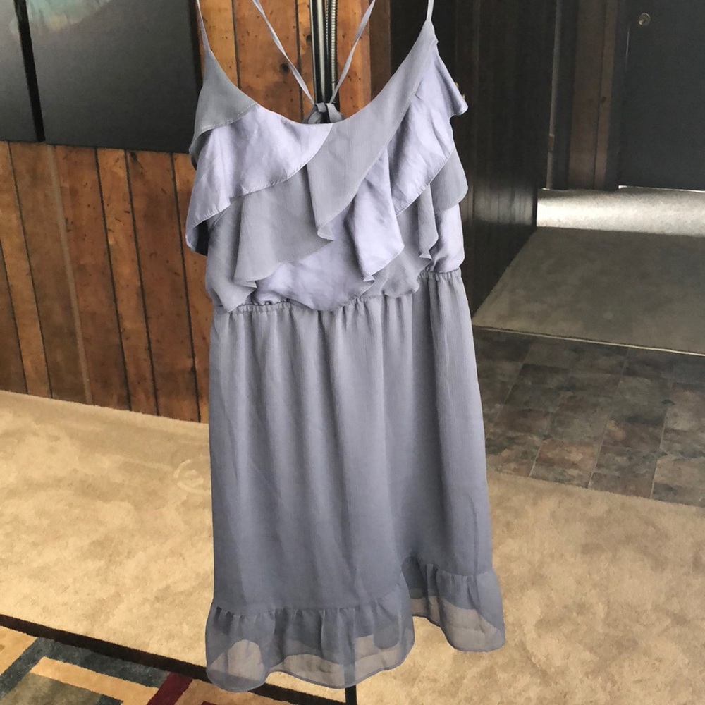 Blue dress
